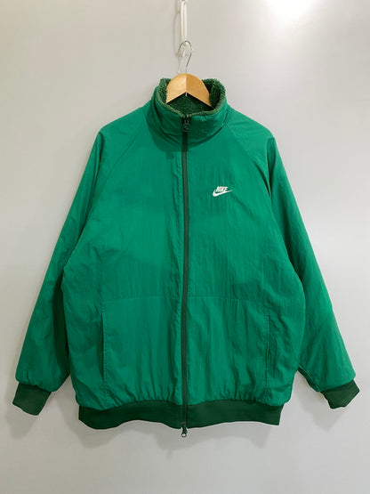 【中古品】【メンズ】 NIKE ナイキ BQ6546-341 BIG SWOOSH REVERSIBLE BOA JACKET リバーシブル ボア ジャケット アウター 148-260721-zi-10-min サイズ：3XL カラー：グリーン 万代Net店