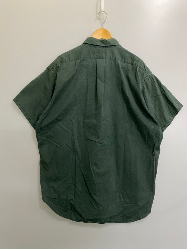 【中古品】【メンズ】 POLO RALPH LAUREN ポロ・ラルフローレン BLAIRE SS SHIRT 半袖 シャツ トップス 146-260721-zi-06-min サイズ：L カラー：モスグリーン 万代Net店