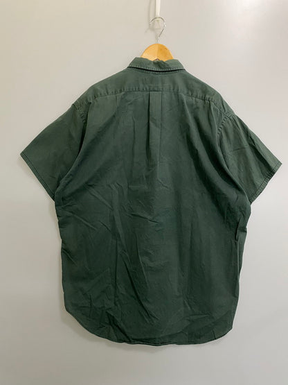 【中古品】【メンズ】 POLO RALPH LAUREN ポロ・ラルフローレン BLAIRE SS SHIRT 半袖 シャツ トップス 146-260721-zi-06-min サイズ：L カラー：モスグリーン 万代Net店