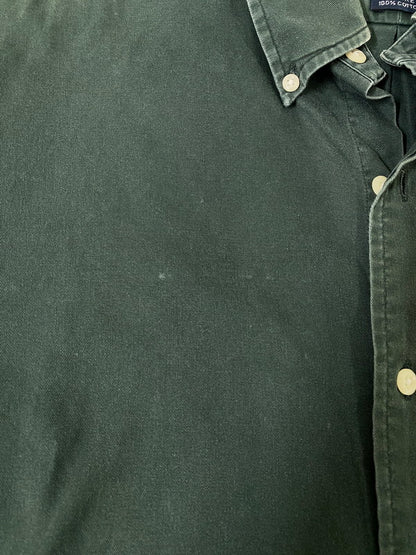 【中古品】【メンズ】 POLO RALPH LAUREN ポロ・ラルフローレン BLAIRE SS SHIRT 半袖 シャツ トップス 146-260721-zi-06-min サイズ：L カラー：モスグリーン 万代Net店
