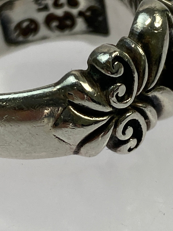 【中古品】【メンズ】 A&G エーアンドジー SILVER RING シルバー リング 指輪 アクセサリー 192-260723-jt-05-min サイズ：刻印 25 カラー：シルバー 25号 万代Net店