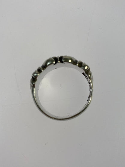【中古品】【メンズ】 A&G エーアンドジー SILVER RING シルバー リング 指輪 アクセサリー 192-260723-jt-05-min サイズ：刻印 25 カラー：シルバー 25号 万代Net店