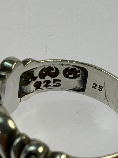 【中古品】【メンズ】 A&G エーアンドジー SILVER RING シルバー リング 指輪 アクセサリー 192-260723-jt-05-min サイズ：刻印 25 カラー：シルバー 25号 万代Net店