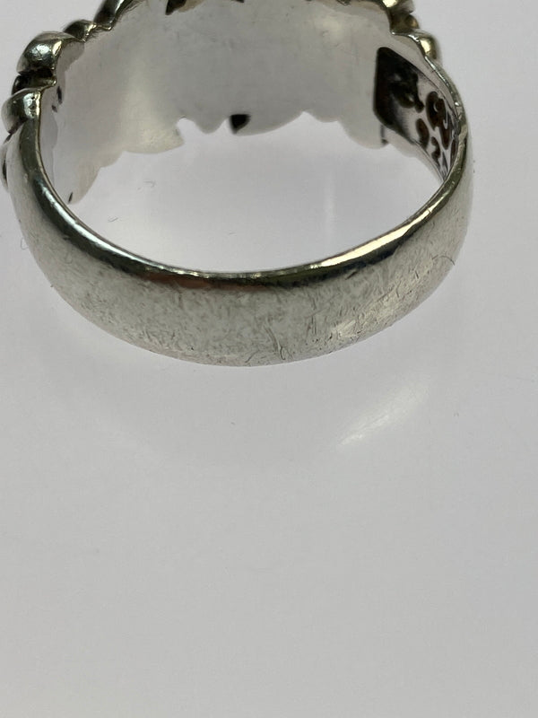 【中古品】【メンズ】 A&G エーアンドジー SILVER RING シルバー リング 指輪 アクセサリー 192-260723-jt-05-min サイズ：刻印 25 カラー：シルバー 25号 万代Net店