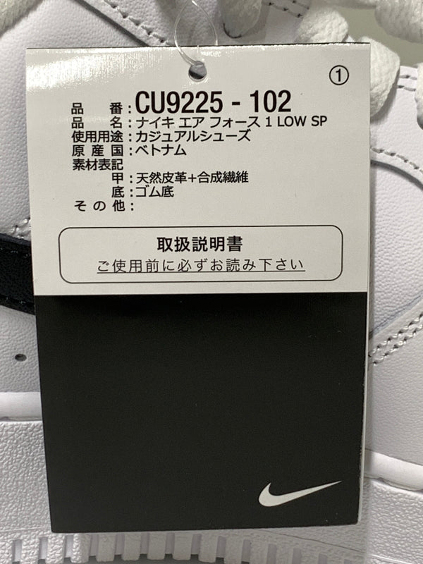 【中古品】【メンズ】 SUPREME シュプリーム × NIKE ナイキ AIR FORCE 1 LOW CU9225-102 エアフォース1 ロー スニーカー メンズ シューズ 靴 160-260723-em-14-min サイズ：28.0cm カラー：WHITE BLACK 万代Net店