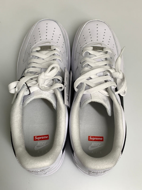 【中古品】【メンズ】 SUPREME シュプリーム × NIKE ナイキ AIR FORCE 1 LOW CU9225-102 エアフォース1 ロー スニーカー メンズ シューズ 靴 160-260723-em-14-min サイズ：28.0cm カラー：WHITE BLACK 万代Net店