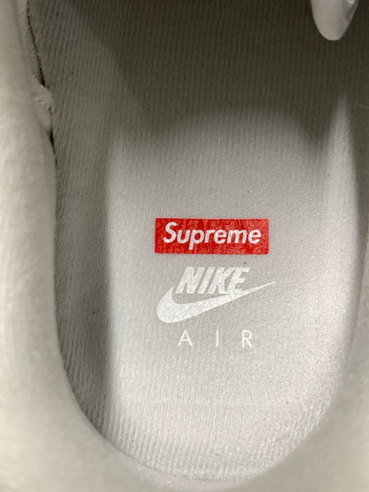 【中古品】【メンズ】 SUPREME シュプリーム × NIKE ナイキ AIR FORCE 1 LOW CU9225-102 エアフォース1 ロー スニーカー メンズ シューズ 靴 160-260723-em-14-min サイズ：28.0cm カラー：WHITE BLACK 万代Net店