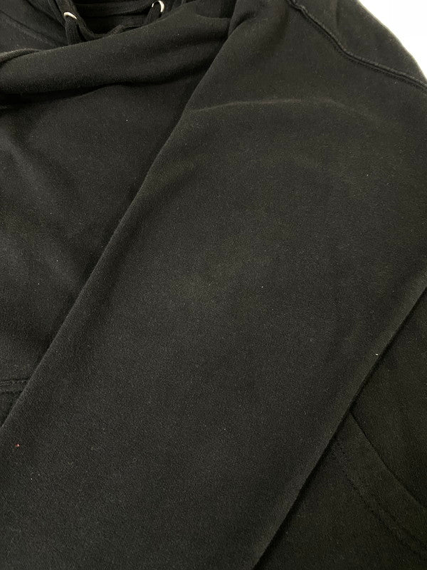 【現状渡し品】【メンズ】 ANTI SOCIAL SOCIAL CLUB アンチソーシャルソーシャルクラブ SS4500P USA製 LS LOGO HOODED ロゴ フーデッド 142-260721-zi-08-min サイズ：XXL カラー：ブラック 万代Net店