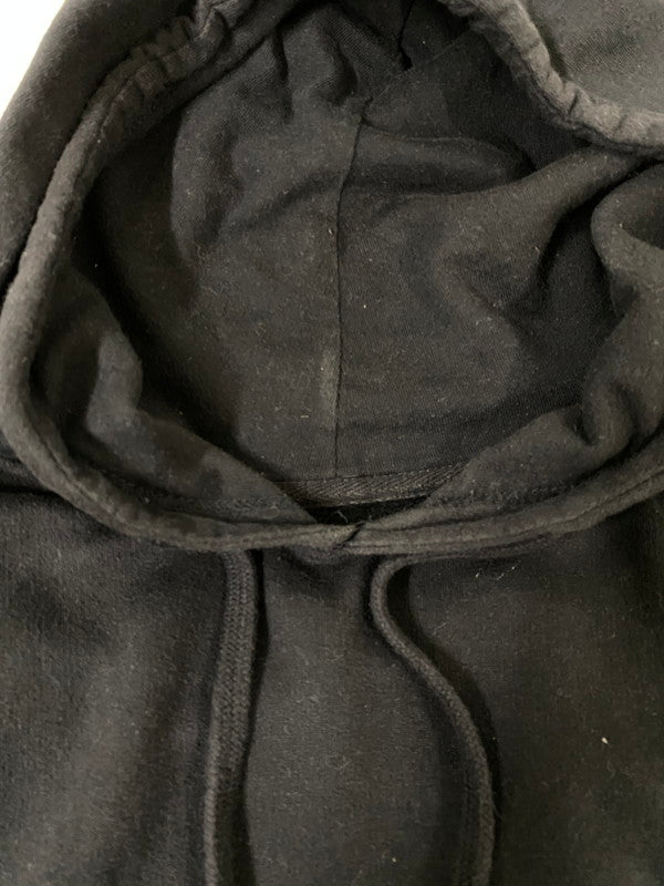 【現状渡し品】【メンズ】 ANTI SOCIAL SOCIAL CLUB アンチソーシャルソーシャルクラブ SS4500P USA製 LS LOGO HOODED ロゴ フーデッド 142-260721-zi-08-min サイズ：XXL カラー：ブラック 万代Net店