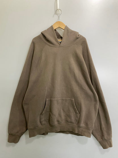 【中古品】【メンズ】 FOG ESSENTIALS エフオージーエッセンシャルズ 090233 LOGO HOODED ロゴ フーデッド 142-260721-zi-07-min サイズ：XL カラー：ライトブラウン系 万代Net店