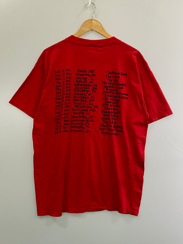 【中古品】【メンズ】 OFFSPRING オフスプリング 90S TOUR TEE 90年代 ツアー Tシャツ パンクロック メンズ トップス 半袖 146-260720-em-85-min カラー：レッド 万代Net店