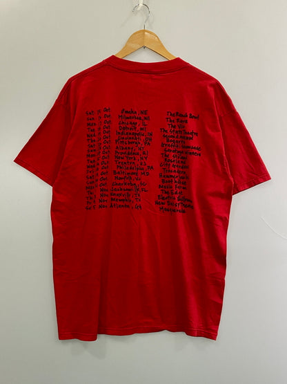【中古品】【メンズ】 OFFSPRING オフスプリング 90S TOUR TEE 90年代 ツアー Tシャツ パンクロック メンズ トップス 半袖 146-260720-em-85-min カラー：レッド 万代Net店