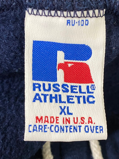 【現状渡し品】【メンズ】 RUSSELL ATHLETIC ラッセルアスレチック 90S SWEAT PANTS スウェットパンツ 157-260721-zi-31-min サイズ：XL カラー：ネイビー 万代Net店
