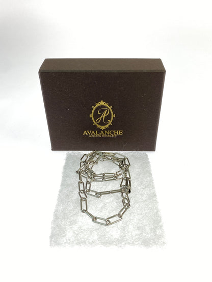 【中古品】【メンズ/レディース】 AVALANCHE アヴァランチ SV925 NECKLACE ネックレス アクセサリー 192-260723-jt-04-min カラー：シルバー 万代Net店
