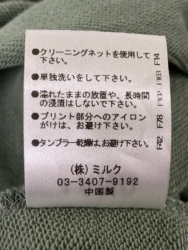【中古品】【メンズ】 LAND BY MILKBOY ランドバイミルクボーイ 60231203 PULLOVER HOODIE プルオーバーフーディ 140-260721-zi-15-min サイズ：不明 カラー：グリーン 万代Net店