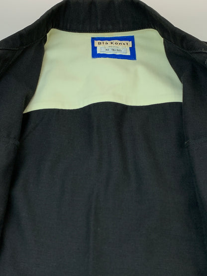 【中古品】【メンズ】 ACNE アクネ STUDIOS BLA KONST TRUCKER DENIM JACKET ストゥディオズ ブロ コンスト トラッカー デニム ジャケット メンズ アウター 141-260723-em-54-min サイズ：46 180-92A カラー：ブラック 万代Net店