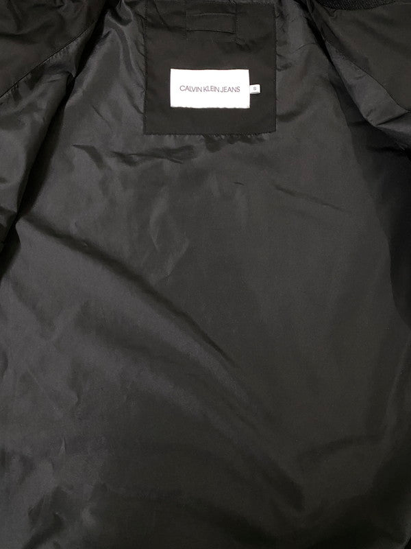 【中古品】【メンズ】 CALVIN KLEIN JEANS カルバンクラインジーンズ 40Q6101-010-0 ZIP UP JACKET ジップアップジャケット 141-260721-zi-14-min サイズ：S カラー：ブラック 万代Net店
