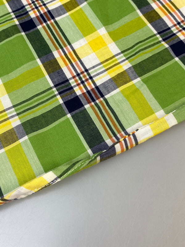 【現状渡し品】【メンズ】 STUSSY ステューシー CHECK SHIRT チェックシャツ トップス 142-260813-zi-41-min サイズ：M カラー：ライトグリーン 万代Net店
