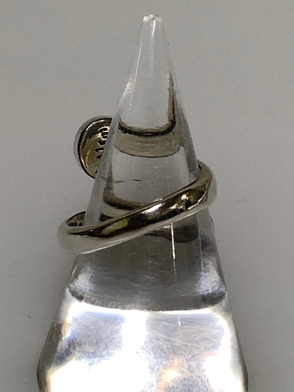 【中古品】【レディース】 BILL WALL LEATHER ビルウォールレザー DOUBLE HAPPY FACE TWISTY FREE RING ダブル ハッピー フェイス ツイスティ フリー リング 指輪 925 192-260723-em-24-min カラー：シルバー 万代Net店