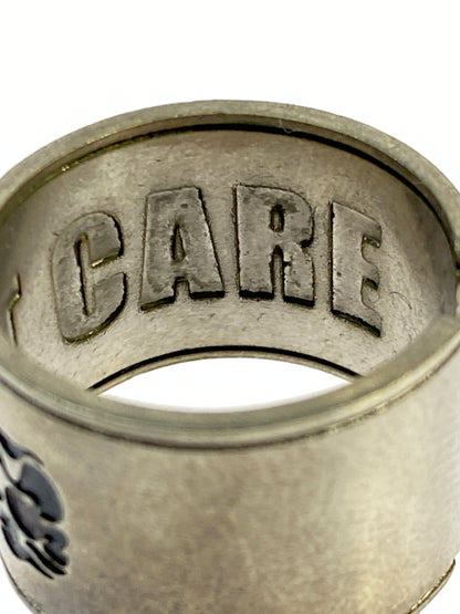 【中古品】【メンズ】 HYSTERIC GLAMOUR ヒステリックグラマー LOGO RING ロゴ リング 指輪 アクセサリー 193-260723-jt-08-min カラー：シルバー 17号 万代Net店