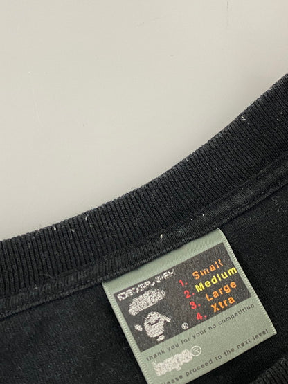 【中古品】【メンズ】 A BATHING APE アベイシングエイプ 90'S CAPTAIN LOGO TEE Tシャツ トップス 142-260721-zi-13-min サイズ：M カラー：ブラック 万代Net店