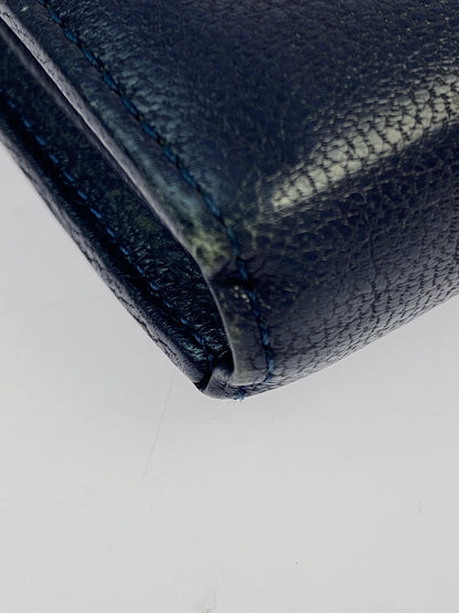 【中古品】【レディース】 PORTER GIRL GEM ポーター ガール ジェム LONG WALLET ロング ウォレット 長財布 財布 201-260723-jt-10-min カラー：ネイビー 万代Net店