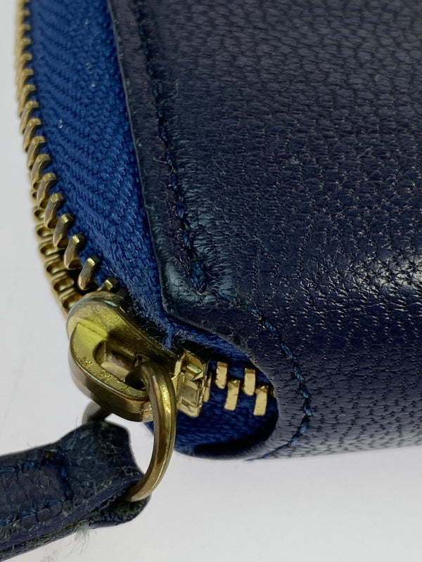 【中古品】【レディース】 PORTER GIRL GEM ポーター ガール ジェム LONG WALLET ロング ウォレット 長財布 財布 201-260723-jt-10-min カラー：ネイビー 万代Net店