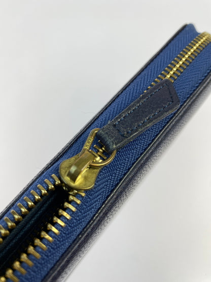 【中古品】【レディース】 PORTER GIRL GEM ポーター ガール ジェム LONG WALLET ロング ウォレット 長財布 財布 201-260723-jt-10-min カラー：ネイビー 万代Net店