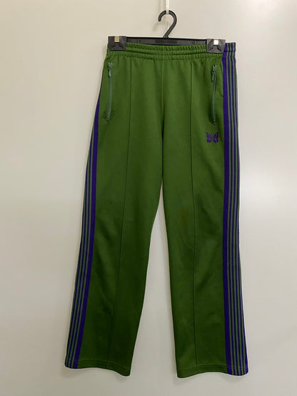 【中古品】【メンズ】 NEEDLES ニードルス NS246 23AW POLY SMOOTH TRACK PANTS トラックパンツ ボトムス 151-260721-zi-32-min サイズ：XS カラー：グリーン 万代Net店