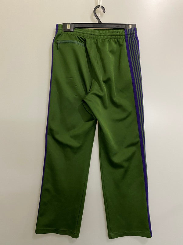 【中古品】【メンズ】 NEEDLES ニードルス NS246 23AW POLY SMOOTH TRACK PANTS トラックパンツ ボトムス 151-260721-zi-32-min サイズ：XS カラー：グリーン 万代Net店