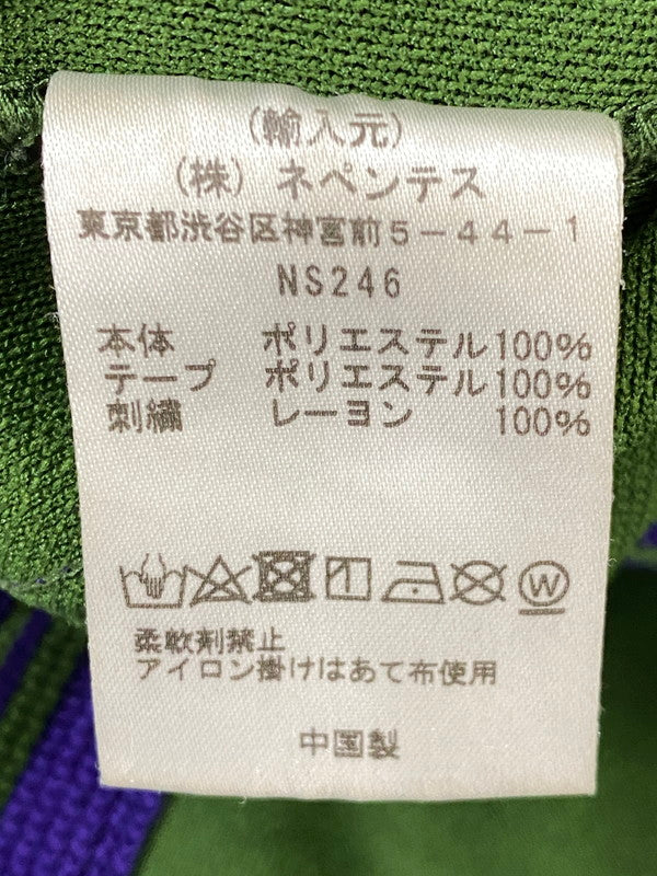 【中古品】【メンズ】 NEEDLES ニードルス NS246 23AW POLY SMOOTH TRACK PANTS トラックパンツ ボトムス 151-260721-zi-32-min サイズ：XS カラー：グリーン 万代Net店