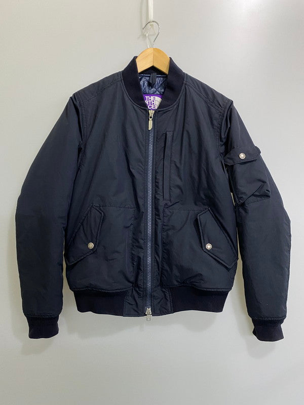 【現状渡し品】【メンズ】 THE NORTH FACE ザ・ノースフェイス NY2556N PURPLE LABEL MA-1 JACKET ジャケット アウター 144-260721-zi-16-min サイズ：S カラー：ネイビー 万代Net店