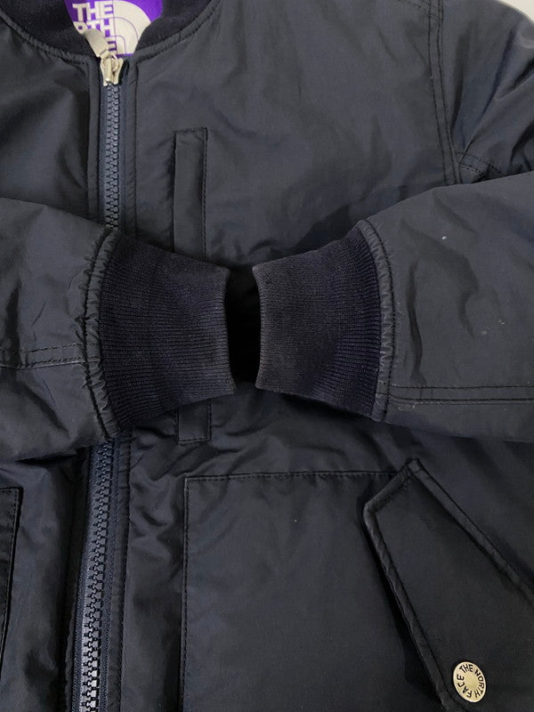 【現状渡し品】【メンズ】 THE NORTH FACE ザ・ノースフェイス NY2556N PURPLE LABEL MA-1 JACKET ジャケット アウター 144-260721-zi-16-min サイズ：S カラー：ネイビー 万代Net店