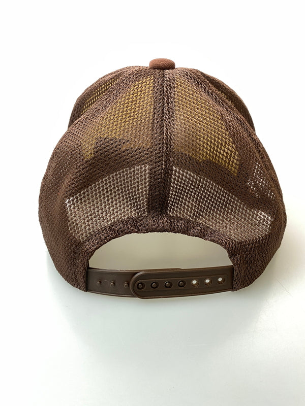 【中古品】【メンズ】 HYSTERIC GLAMOUR ヒステリックグラマー 02223QH03 VIXEN GIRL MESH CAP メッシュキャップ 帽子 185-260729-AS-34-min カラー：ブラウン 万代Net店