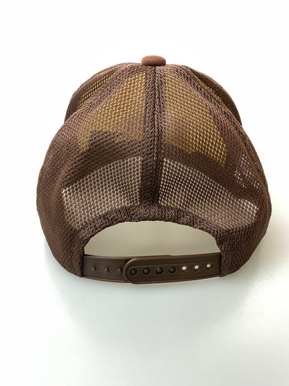 【中古品】【メンズ】 HYSTERIC GLAMOUR ヒステリックグラマー 02223QH03 VIXEN GIRL MESH CAP メッシュキャップ 帽子 185-260729-AS-34-min カラー：ブラウン 万代Net店