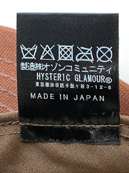 【中古品】【メンズ】 HYSTERIC GLAMOUR ヒステリックグラマー 02223QH03 VIXEN GIRL MESH CAP メッシュキャップ 帽子 185-260729-AS-34-min カラー：ブラウン 万代Net店