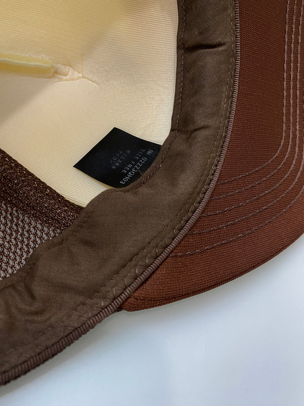 【中古品】【メンズ】 HYSTERIC GLAMOUR ヒステリックグラマー 02223QH03 VIXEN GIRL MESH CAP メッシュキャップ 帽子 185-260729-AS-34-min カラー：ブラウン 万代Net店