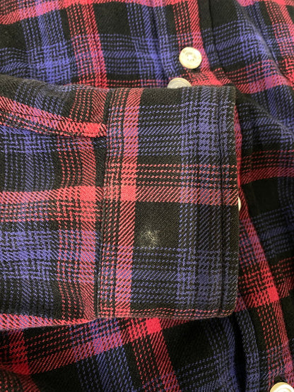 【中古品】【メンズ】 SUPREME シュプリーム CHECK L S SHIRT チェック 長袖 シャツ トップス 149-260721-zi-17-min サイズ：M カラー：レッド 万代Net店
