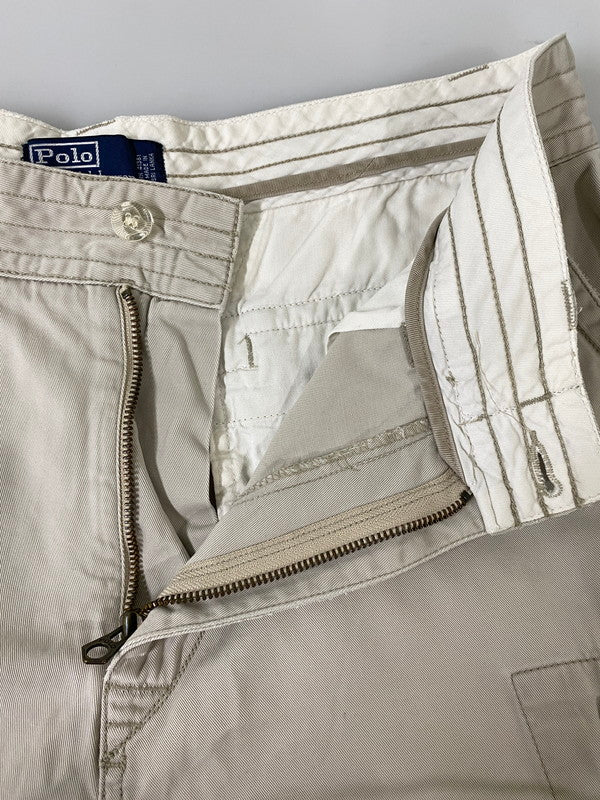 【中古品】【メンズ】 POLO RALPH LAUREN ポロ・ラルフローレン 90S CARGO SHORTS カーゴ ショーツ パンツ ボトムス 157-260721-zi-29-min サイズ：33 万代Net店