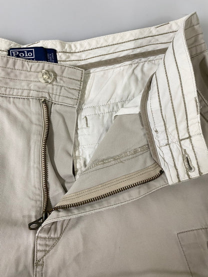 【中古品】【メンズ】 POLO RALPH LAUREN ポロ・ラルフローレン 90S CARGO SHORTS カーゴ ショーツ パンツ ボトムス 157-260721-zi-29-min サイズ：33 万代Net店