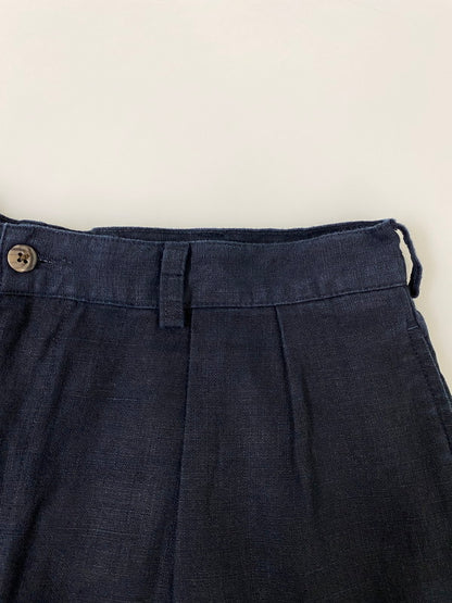 【中古品】【メンズ】 POLO RALPH LAUREN ポロ ラルフローレン 90S TYLER SHORTS タイラー ショーツ パンツ ボトムス 157-260721-zi-30-min サイズ：35 カラー：ネイビー 万代Net店