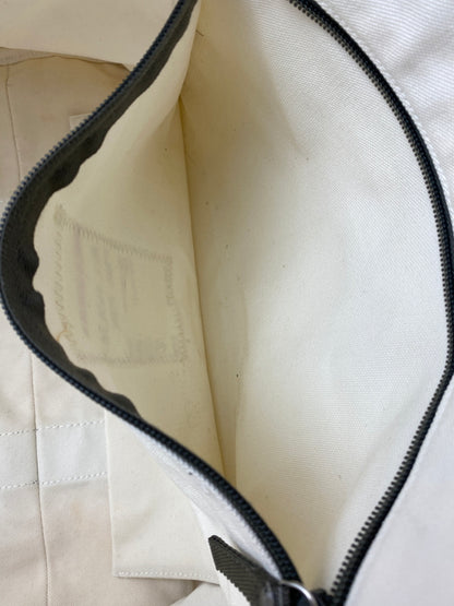 【現状渡し品】 PRADA SPORT プラダ スポーツ CANVAS TOTE BAG キャンバス トートバッグ ART.4VA367 カバン バッグ 180-260728-hu-37-min カラー：ホワイト/グレー 万代Net店