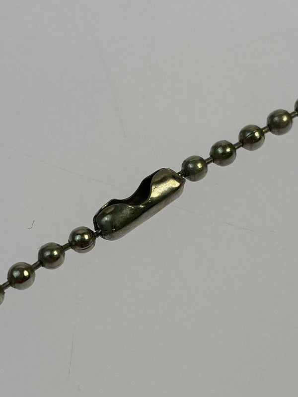 【中古品】【メンズ】 HYSTERIC GLAMOUR ヒステリックグラマー DOG TAG NECKLACE ドッグ タグ ネックレス アクセサリー 193-260723-jt-07-min カラー：ネイビー 万代Net店