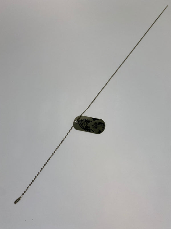 【中古品】【メンズ】 HYSTERIC GLAMOUR ヒステリックグラマー DOG TAG NECKLACE ドッグ タグ ネックレス アクセサリー 193-260723-jt-07-min カラー：ネイビー 万代Net店