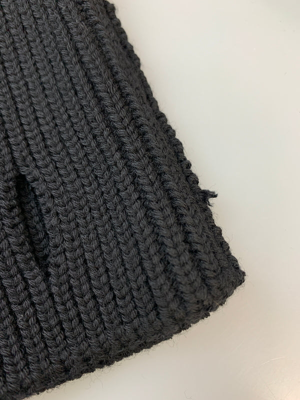 【中古品】【メンズ】 BATONER バトナー × L'ECHOPPE レショップ 23AW HALF ZIP FICSHERMAN KNIT BN-23FM-082 23年秋冬 ハーフジップ フィッシャーマン ニット トップス 140-260723-jt-27-min サイズ：M カラー：ブラック 万代Net店