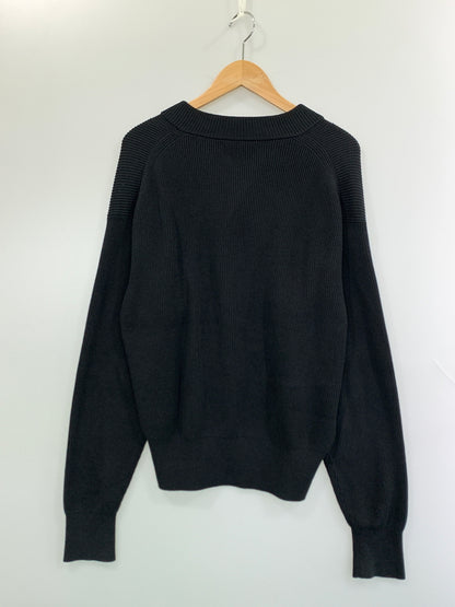 【中古品】【メンズ】 AURALEE オーラリー SUPER HARD TWIST RIB KNIT CARDIGAN A23SC01TR スーパーハード ツイスト リブ ニット カーディガン トップス 140-260723-jt-26-min サイズ：３ カラー：ブラック 万代Net店