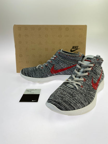 【現状渡し品】【メンズ】 NIKE ナイキ 554969-001 LUNAR FLYKNIT CHUKKA 靴 シューズ スニーカー 160-260729-AS-81-min サイズ：27.5cm カラー：WOLF GREY/WOLF GREY-BLK-WHITE 万代Net店