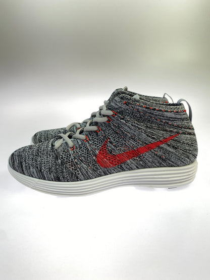 【現状渡し品】【メンズ】 NIKE ナイキ 554969-001 LUNAR FLYKNIT CHUKKA 靴 シューズ スニーカー 160-260729-AS-81-min サイズ：27.5cm カラー：WOLF GREY/WOLF GREY-BLK-WHITE 万代Net店