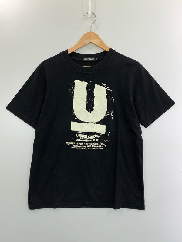 【中古品】【メンズ】 UNDERCOVERアンダーカバー 初期 フライヤーロゴ Tシャツ トップス 140-260723-jt-21-min サイズ：M カラー：ブラック 万代Net店