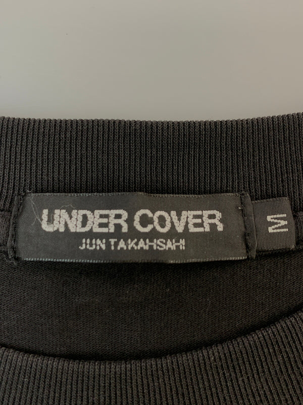 【中古品】【メンズ】 UNDERCOVERアンダーカバー 初期 フライヤーロゴ Tシャツ トップス 140-260723-jt-21-min サイズ：M カラー：ブラック 万代Net店